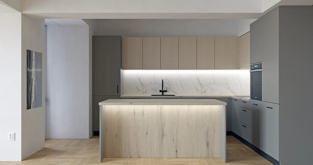 Easy Form Studio 2 - render kuhinja